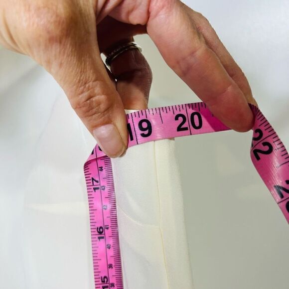 Soft Surroundings Cream Ivory Dress Tank Blouse V-Neck - Picture 10 of 10